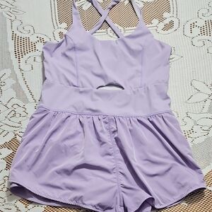 TCEC Lavender Sleeveless Romper